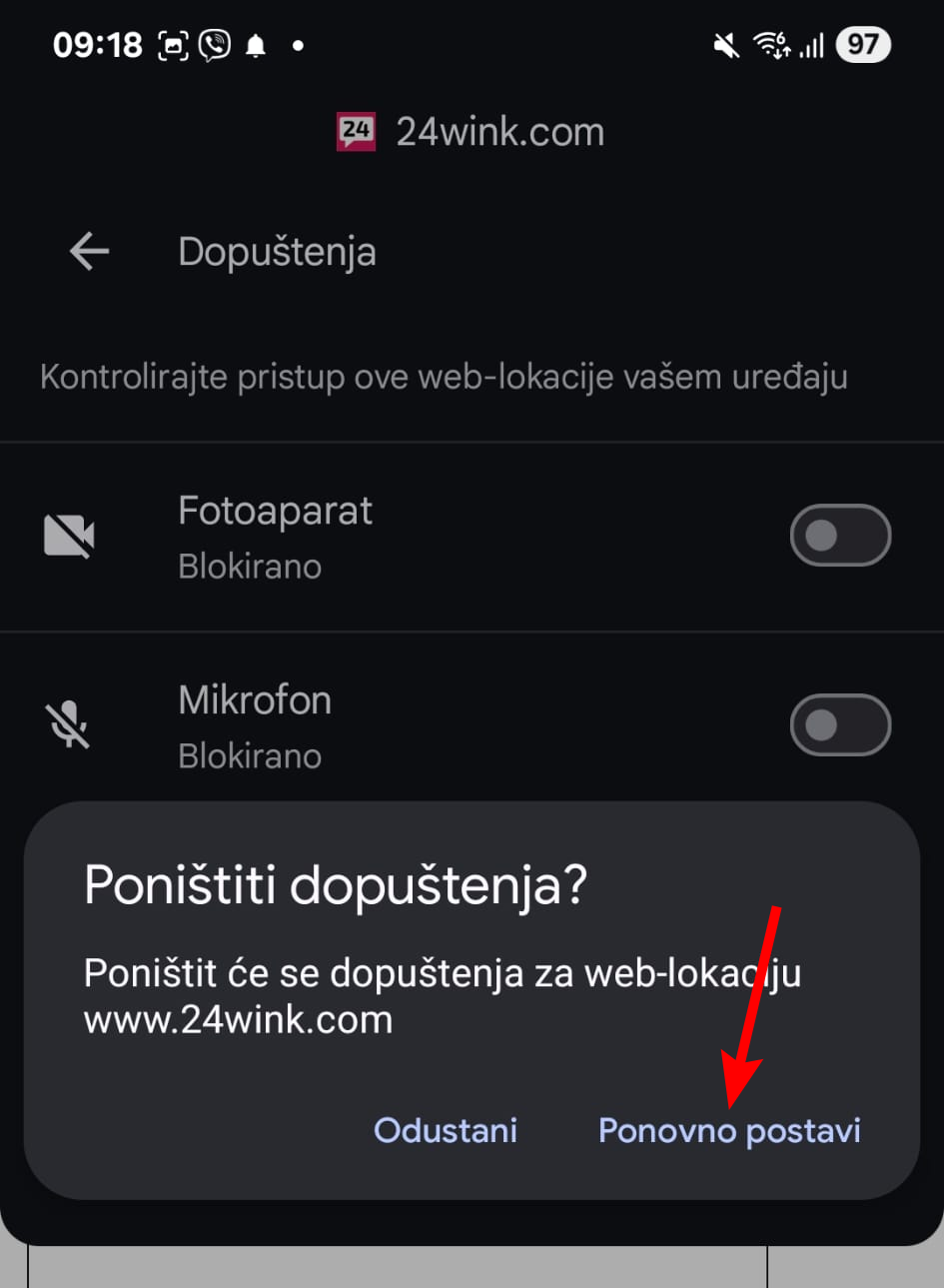 Android Reset Permissions
