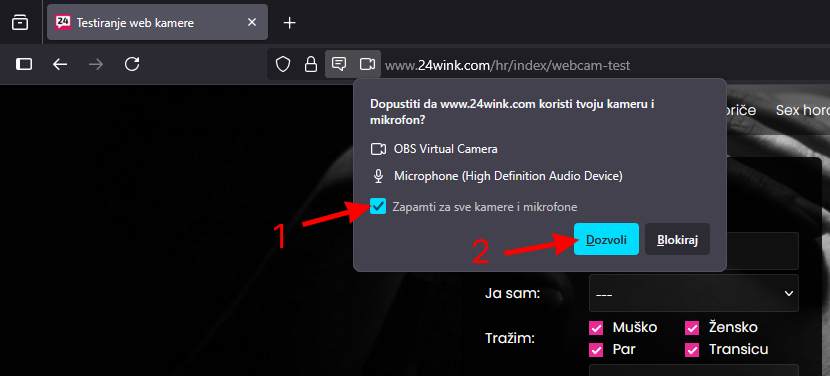Firefox Permissions