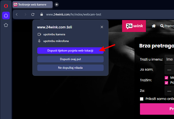 Opera Permissions